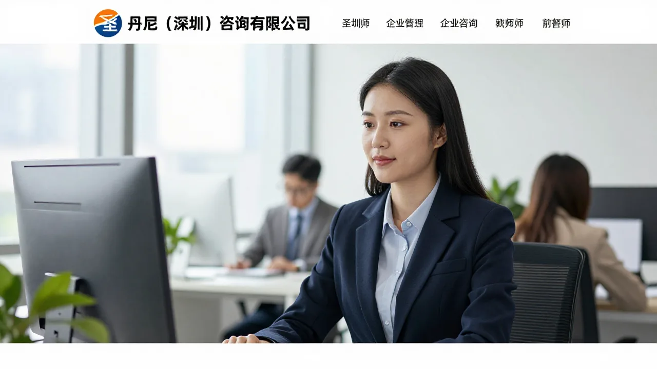 圣丹尼（深圳）咨询有限公司 首页主视觉
